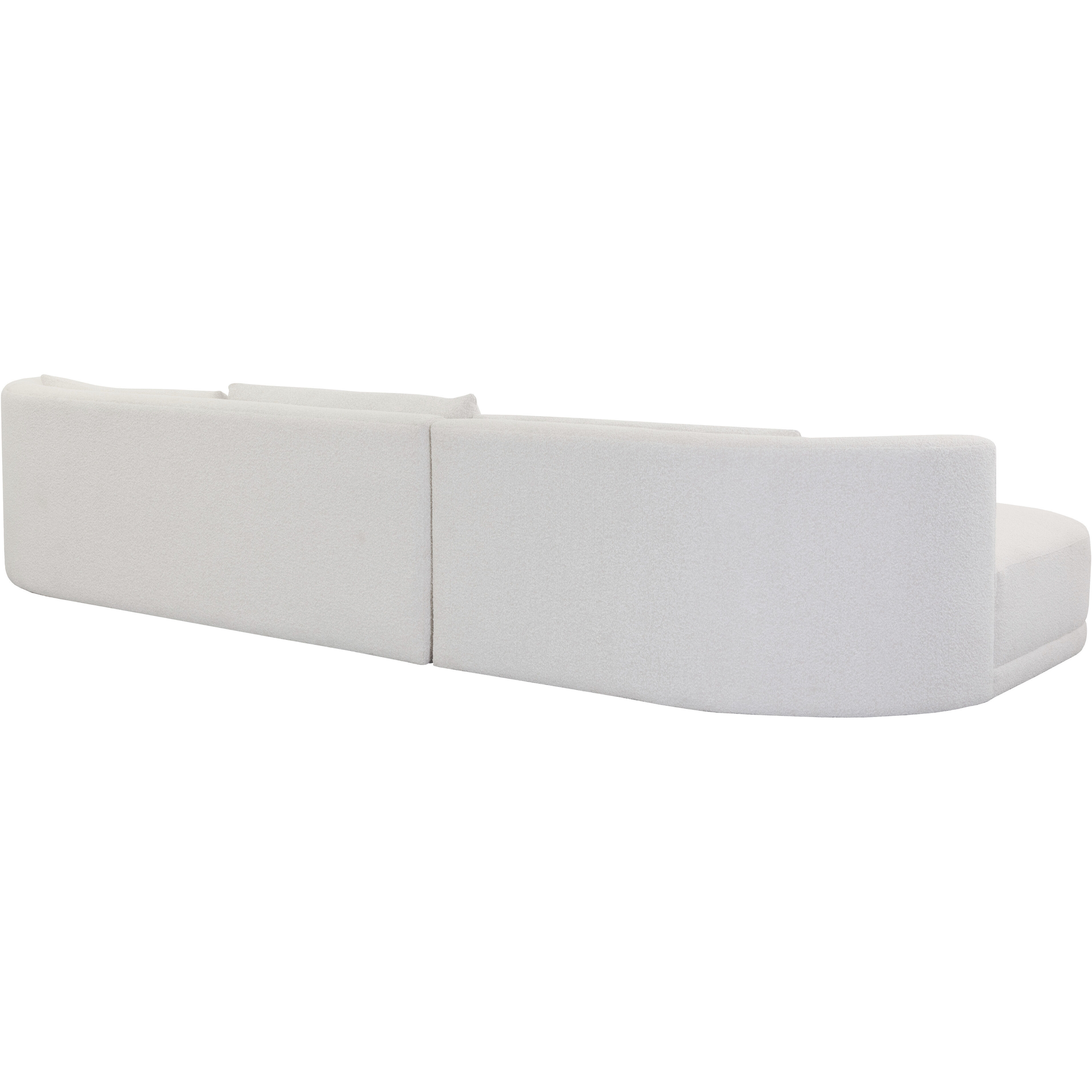 Laken Copenhagen White Sofa Chaise, RAF